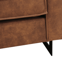 Bank Barcelona 3-zits Cognac Mahom