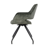 Eetkamerstoel Capp Olive Velvet