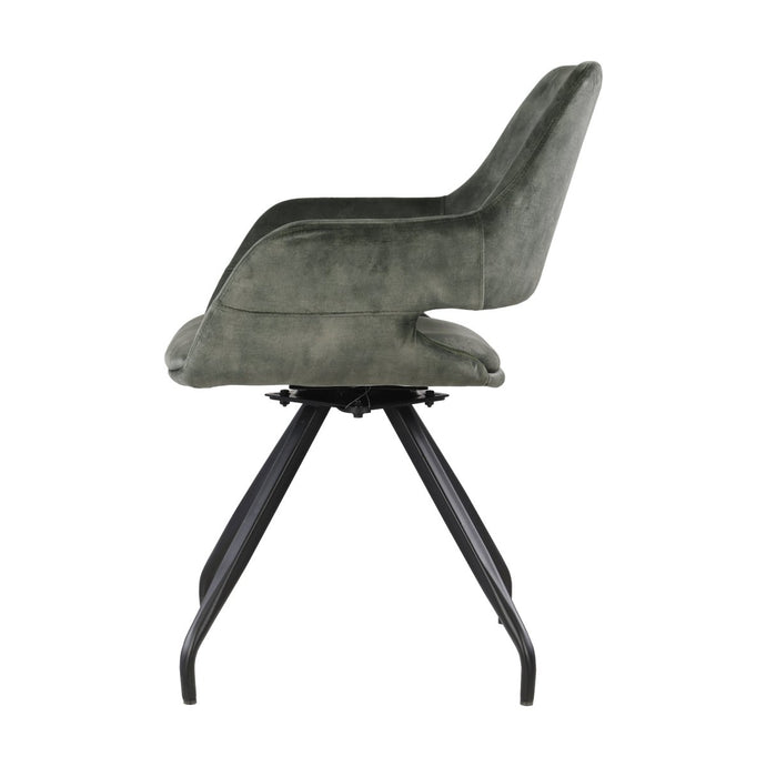 Eetkamerstoel Capp Olive Velvet