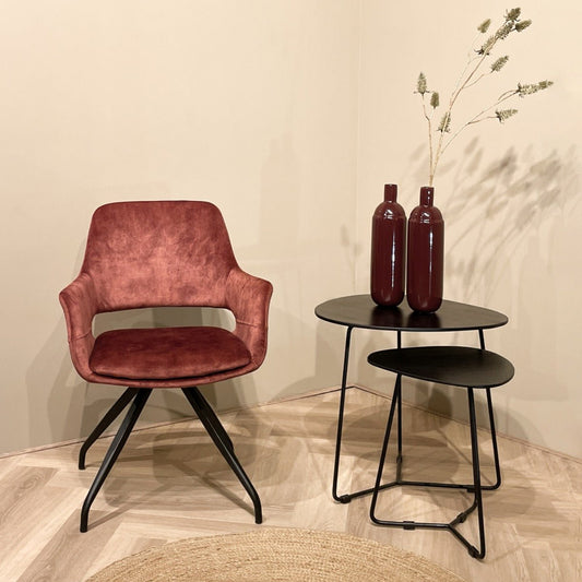 Eetkamerstoel Capp Rust Velvet