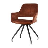 Eetkamerstoel Capp Rust Velvet