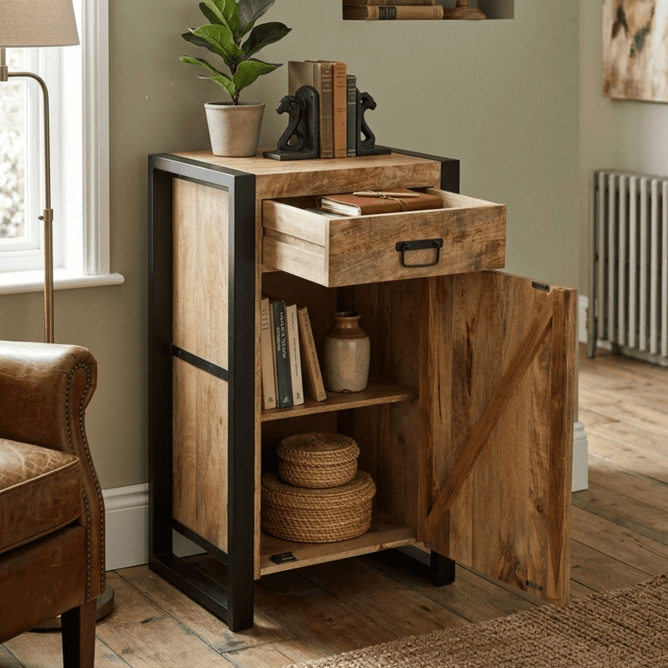 Mangohouten Eettafel Tulsa