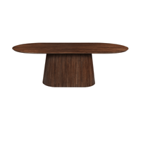 Eettafel Japandi Takumi Ovaal 210x110 cm Mahom