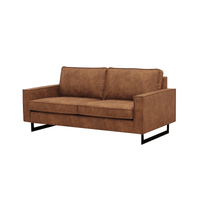 Bank Barcelona 2-zits Cognac Mahom