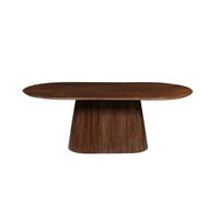 Eettafel Japandi Takumi Ovaal 240x120 cm Mahom