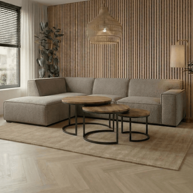 Mangohouten Eettafel Tulsa