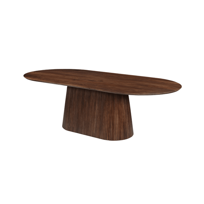 Eettafel Japandi Takumi Ovaal 210x110 cm Mahom