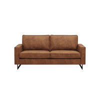 Bank Barcelona 2-zits Cognac Mahom