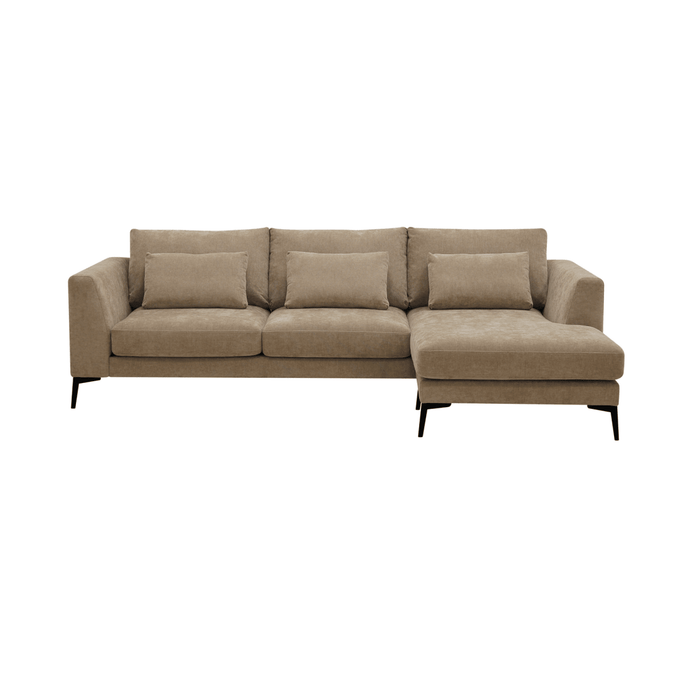 Bank Willow 3-zits Rechts Beige Mahom