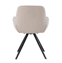 Eetkamerstoel Doreen Boucle Beige