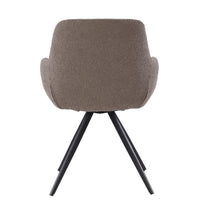 Eetkamerstoel Doreen Boucle Brown