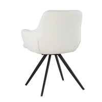 Eetkamerstoel Doreen Boucle White