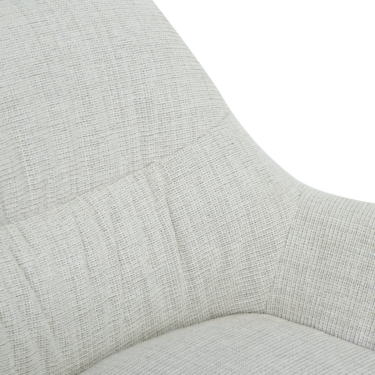 Fauteuil grijs met zwart onderstel