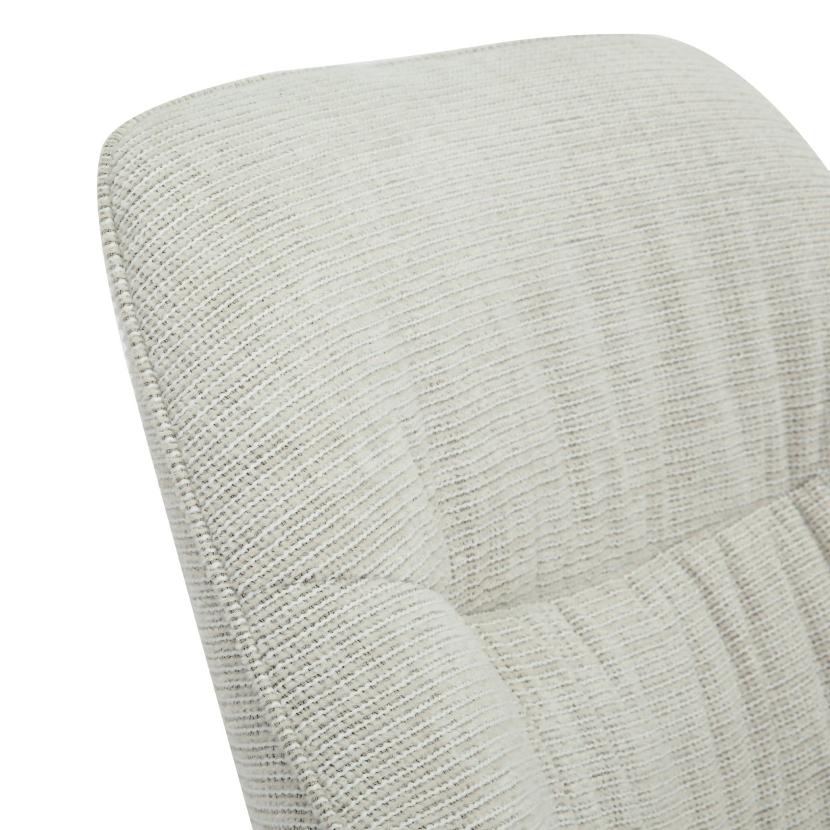 Fauteuil grijs met zwart onderstel