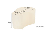 Salontafel Brix Organic Sandy 70 cm