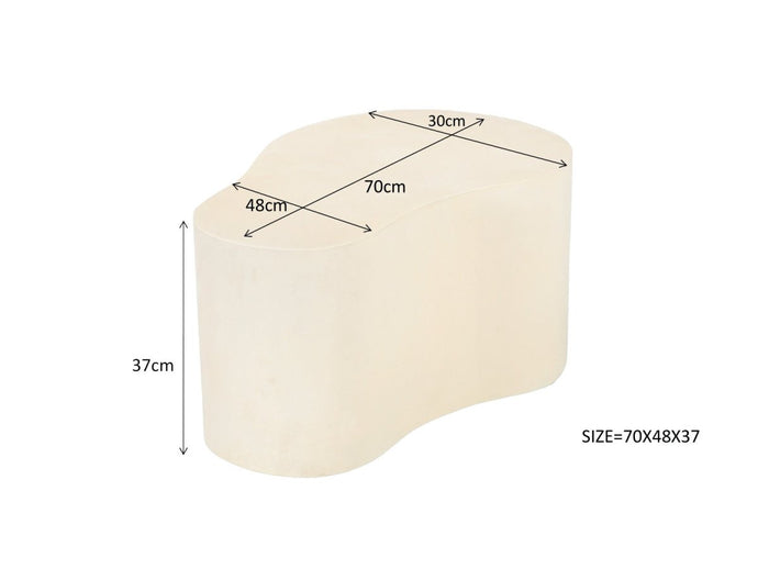 Salontafel Brix Organic Sandy 70 cm