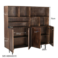 Wandkast Elan Brown 180 cm