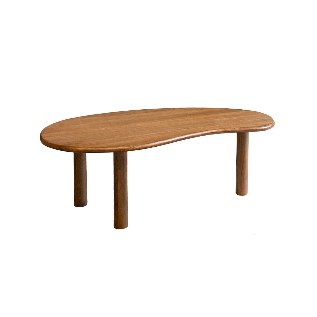 Mangohouten salontafel set bruin