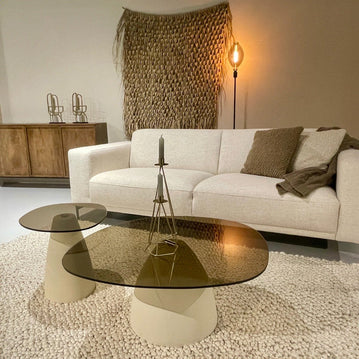 Salontafel glas 86cm