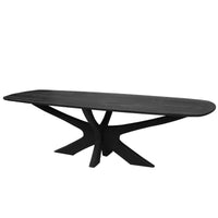 Eettafel Brix Montreaux Black 220 cm
