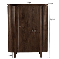Wandkast Salano Brown 150 cm