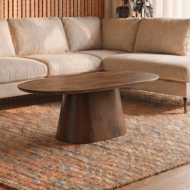 Mangohouten Eettafel Tulsa