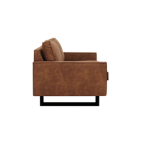 Bank Barcelona 2-zits Cognac Mahom
