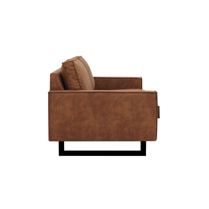 Bank Barcelona 2-zits Cognac Mahom