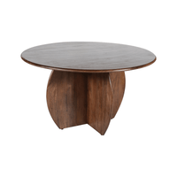 Eettafel Kumo Rond 130 cm Kruispoot Mahom