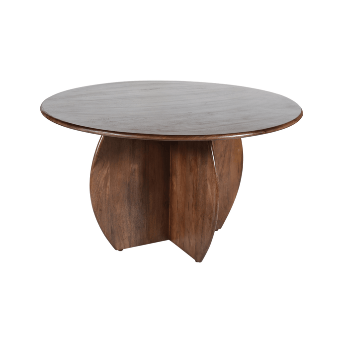 Eettafel Kumo Rond 130 cm Kruispoot Mahom