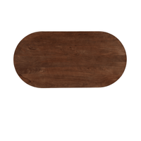 Eettafel Japandi Kumo 180x90cm U-Poot  Mahom