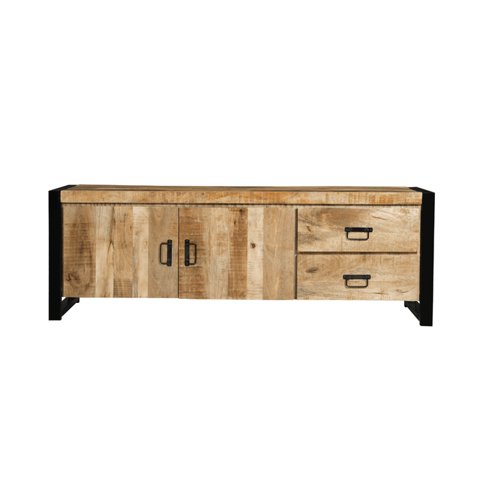 Tv Meubel Britt 150 cm 2 deuren 2 lades Mahom