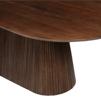 Eettafel Japandi Takumi Ovaal 240x120 cm Mahom