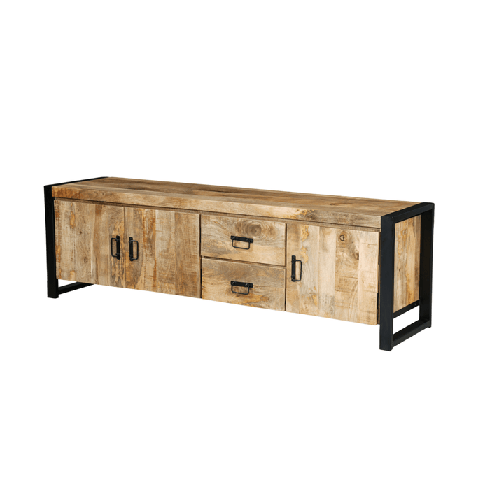 Tv Meubel Britt 180 cm 3 deuren 2 lades Mahom