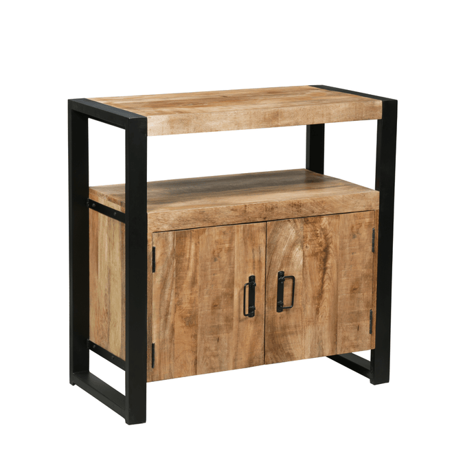 Mangohouten Dressoir Britt 80 cm 2 deuren Mahom
