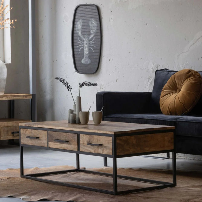 Mangohouten Eettafel Tulsa