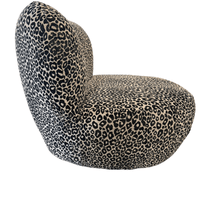 Fauteuil Annabel Leopard Mahom