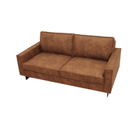 Bank Barcelona 2-zits Cognac Mahom