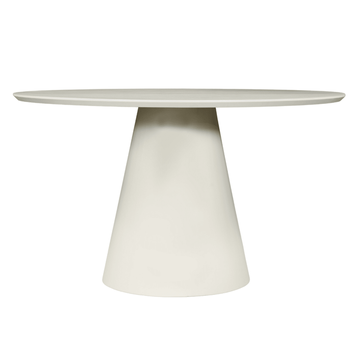 Eettafel Ivory MDF Rond 130 cm Mahom