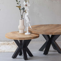 Mangohouten Salontafel Glendale 70 cm Mahom