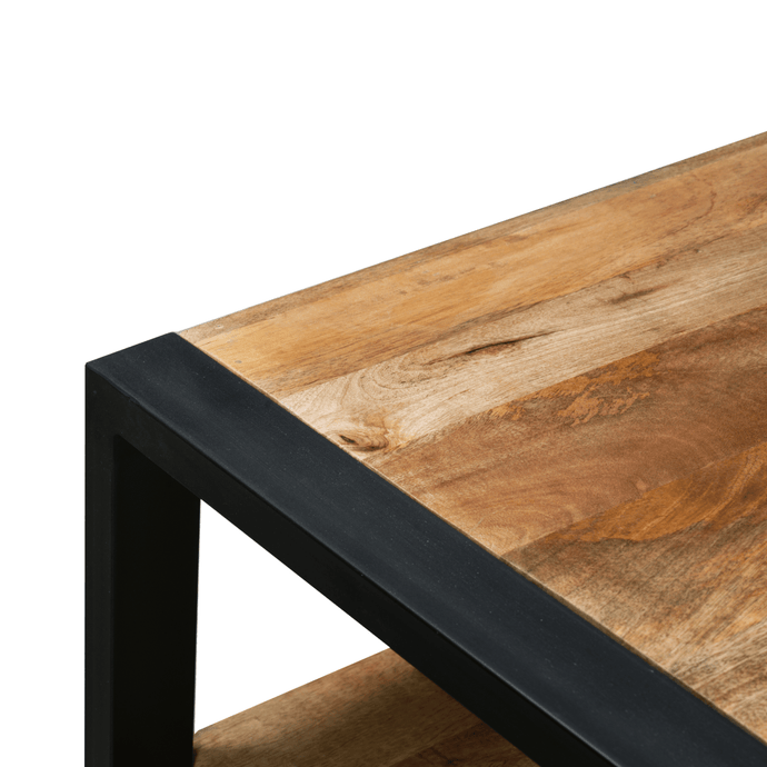 Mangohouten Dressoir Britt 80 cm 2 deuren Mahom