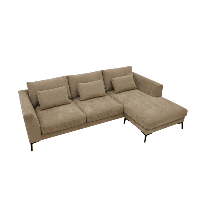 Bank Willow 3-zits Rechts Beige Mahom