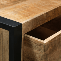 Mangohouten Dressoir Britt 55 cm 3 lades Mahom