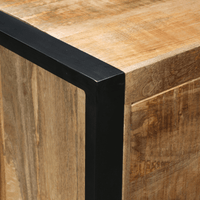 Mangohouten Dressoir Britt 55 cm 3 lades Mahom