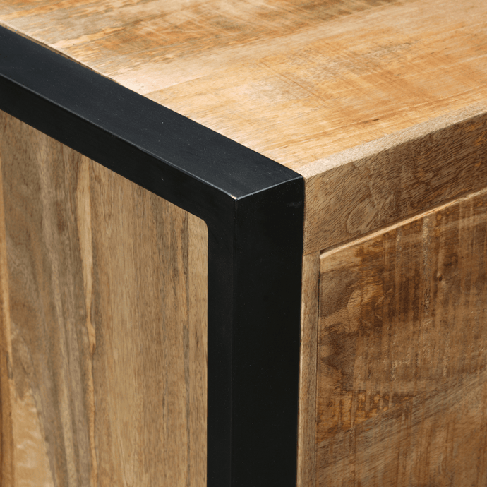 Mangohouten Dressoir Britt 55 cm 3 lades Mahom