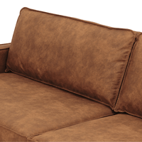 Bank Barcelona 3-zits Cognac Mahom