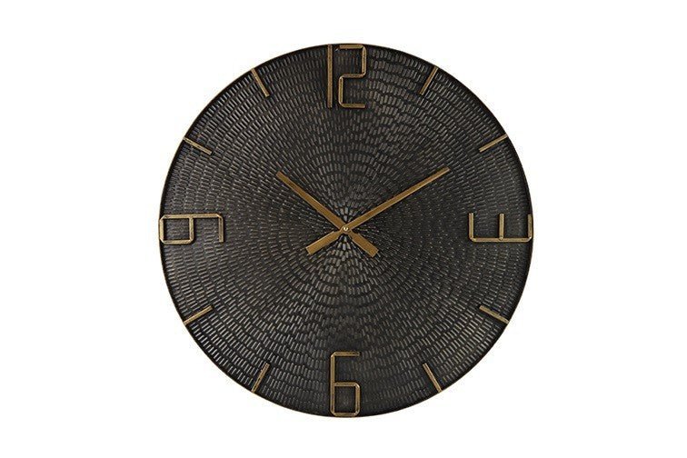 Wandklok Winton M zwart 60cm