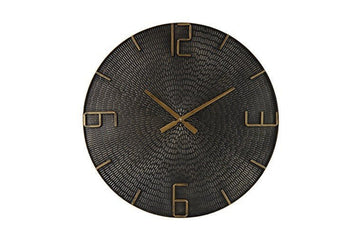 Wandklok Winton M zwart 60cm