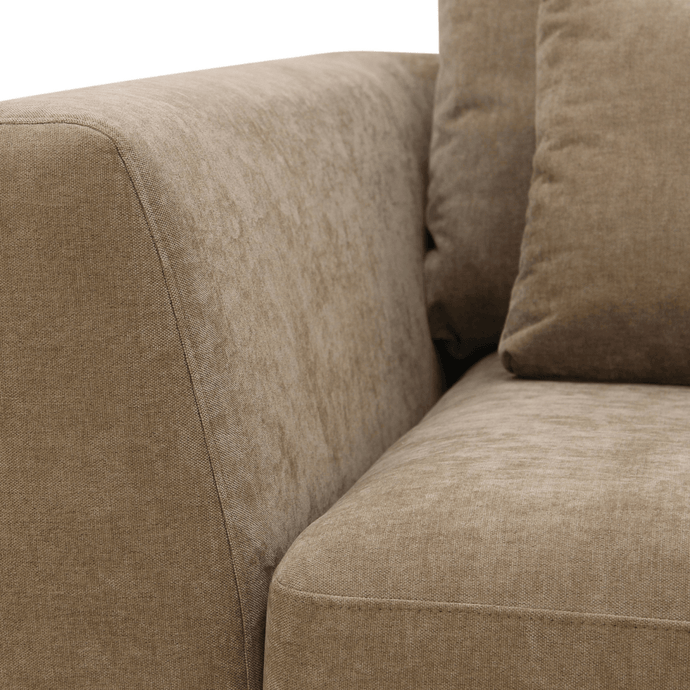 Bank Willow 3-zits Rechts Beige Mahom