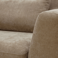 Bank Willow 3-zits Links Beige Mahom